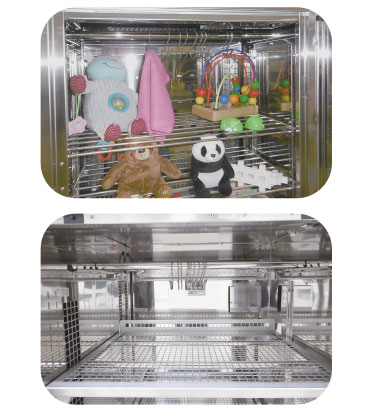 おもちゃ殺菌庫 収納拡大イメージ